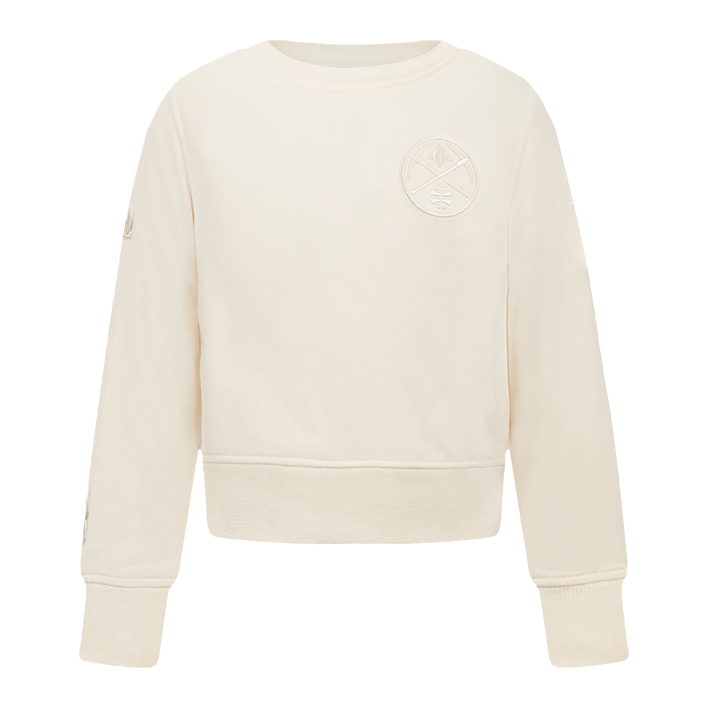 SUDADERA DE CUELLO REDONDO NBA DENVER NUGGETS NEUTRAL PARA BEBÉ NIÑA