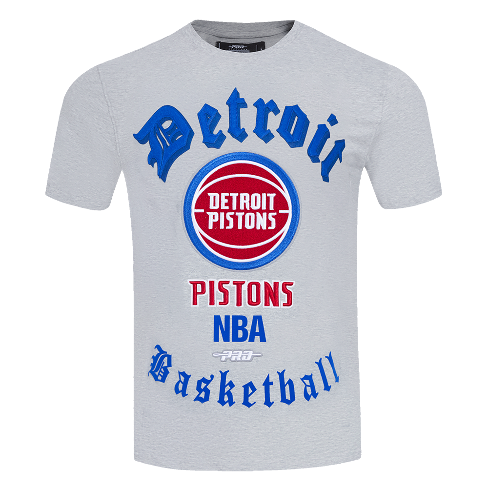 PLAYERA NBA DETROIT PISTONS OLD ENGLISH