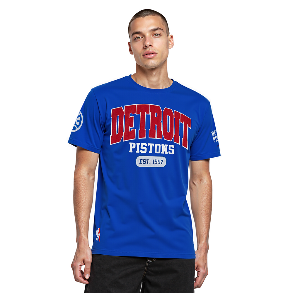 PLAYERA NBA DETROIT PISTONS CITY ARCH