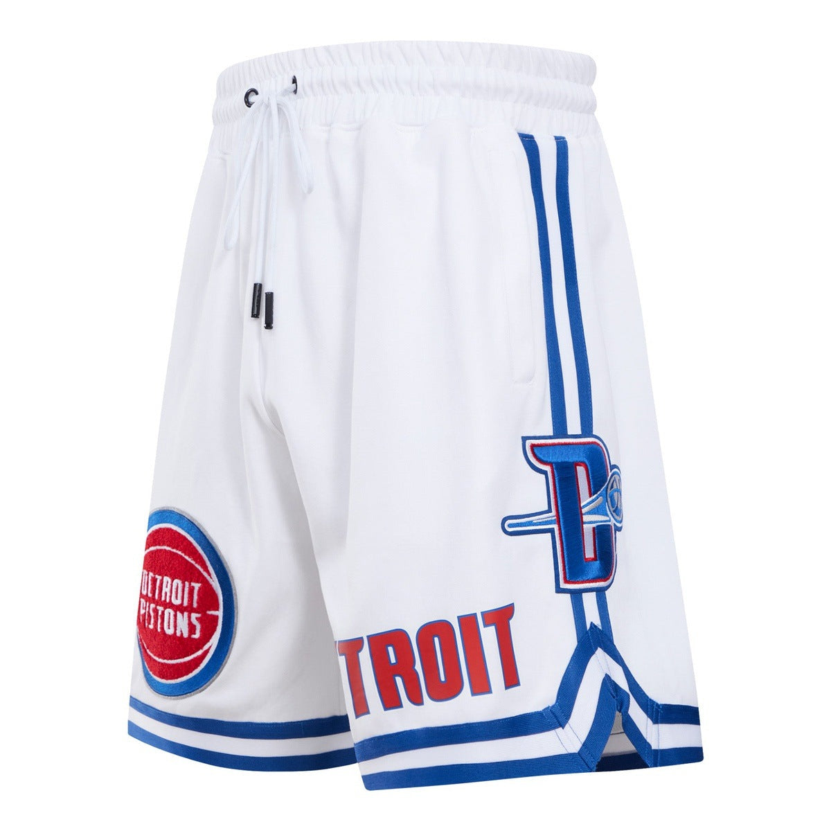 SHORTS DE BASQUETBOL NBA DETROIT PISTONS CLASSIC CHENILLE