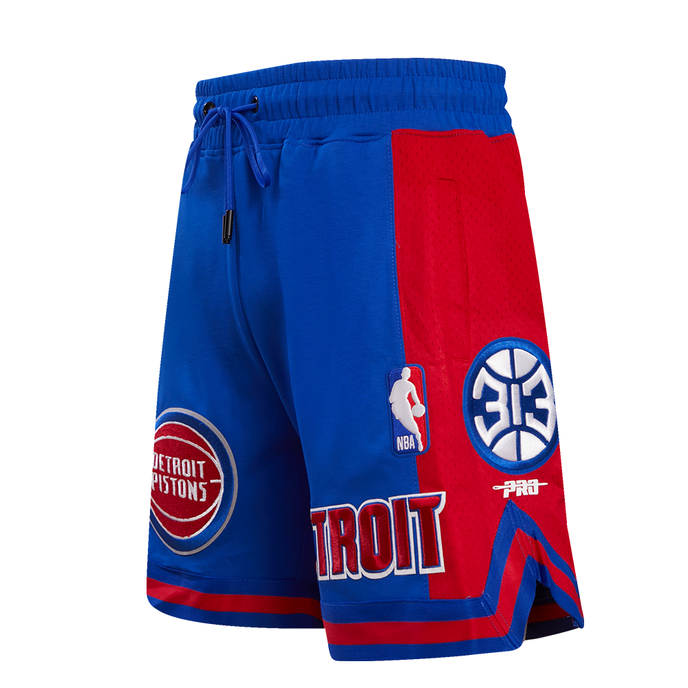 SHORTS DE BASQUETBOL NBA DETROIT PISTONS RETRO CLASSICS