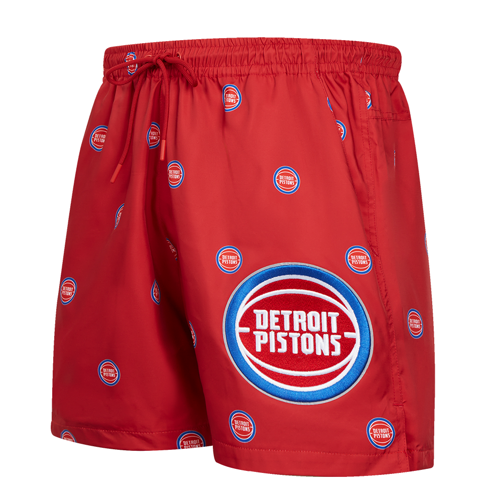 SHORTS DE ALGODÓN NBA DETROIT PISTONS AOP