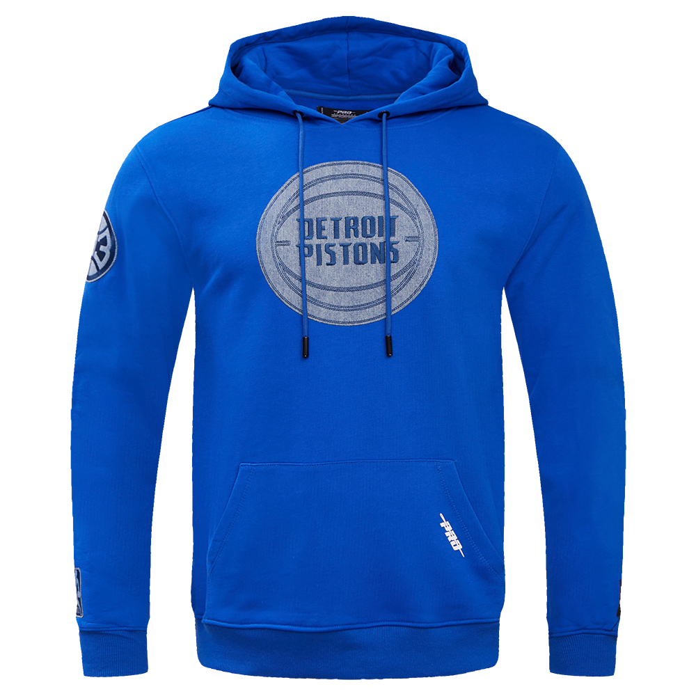 SUDADERA CON GORRO NBA DETROIT PISTONS VARSITY BLUES