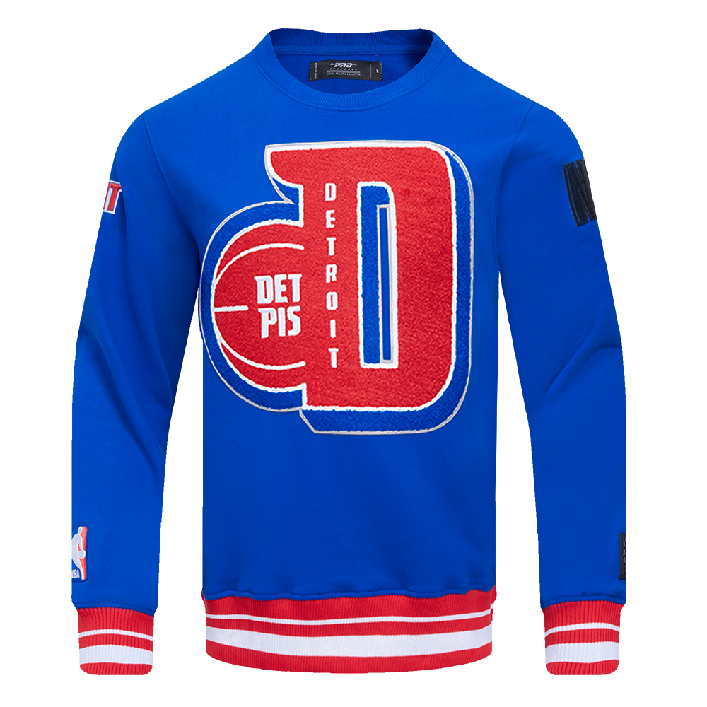 SUDADERA DE CUELLO REDONDO NBA DETROIT PISTONS MASH UP