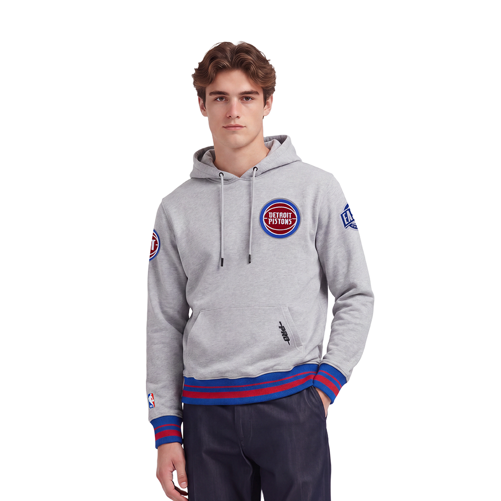 SUDADERA CON GORRO NBA DETROIT PISTONS DAY ONE