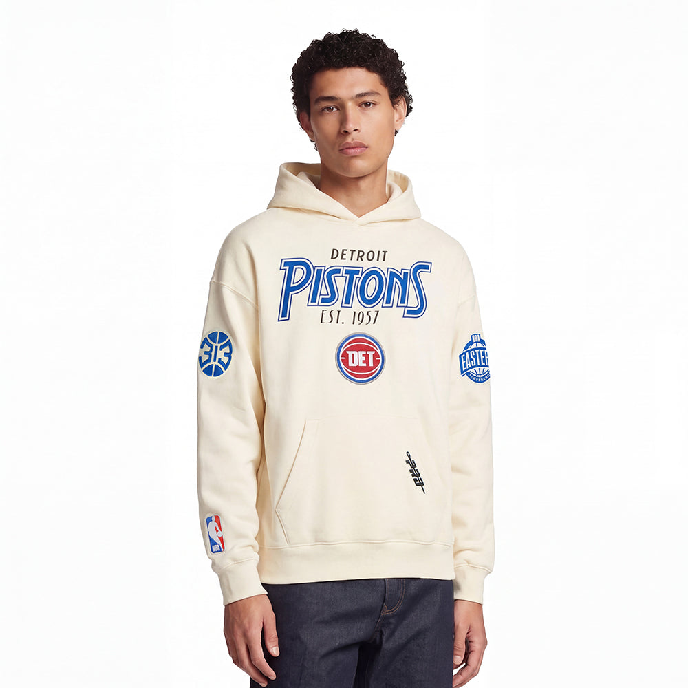 SUDADERA CON GORRO NBA DETROIT PISTONS PARADISE