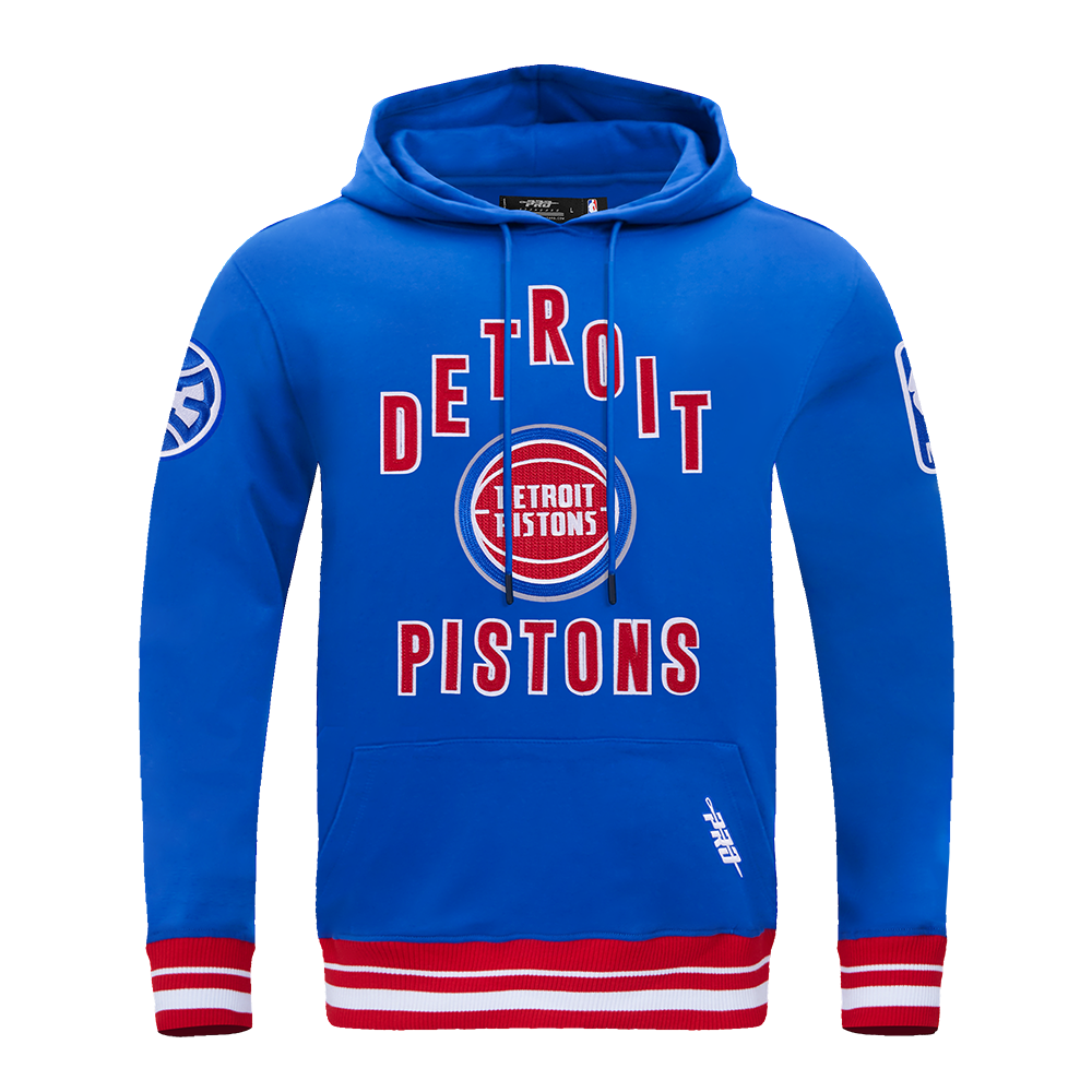 SUDADERA CON GORRO NBA DETROIT PISTONS ON TOP