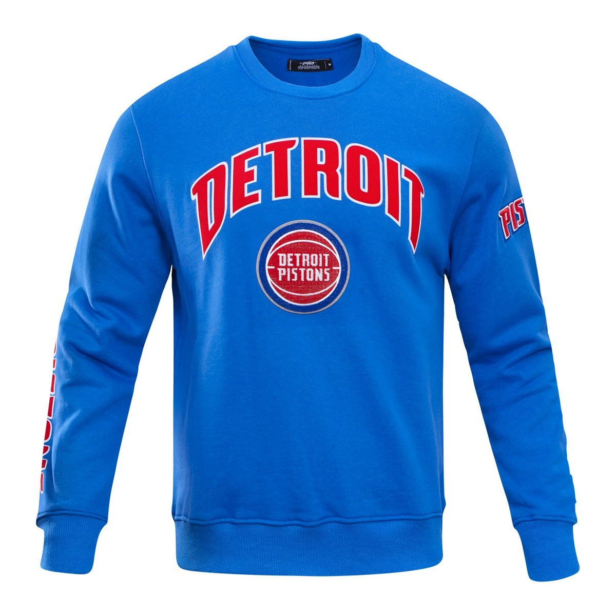 SUDADERA DE CUELLO REDONDO NBA DETROIT PISTONS CLASSIC BRISTLE