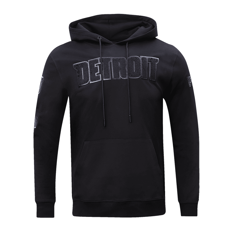 SUDADERA CON GORRO NBA DETROIT PISTONS CLASSIC 3BK