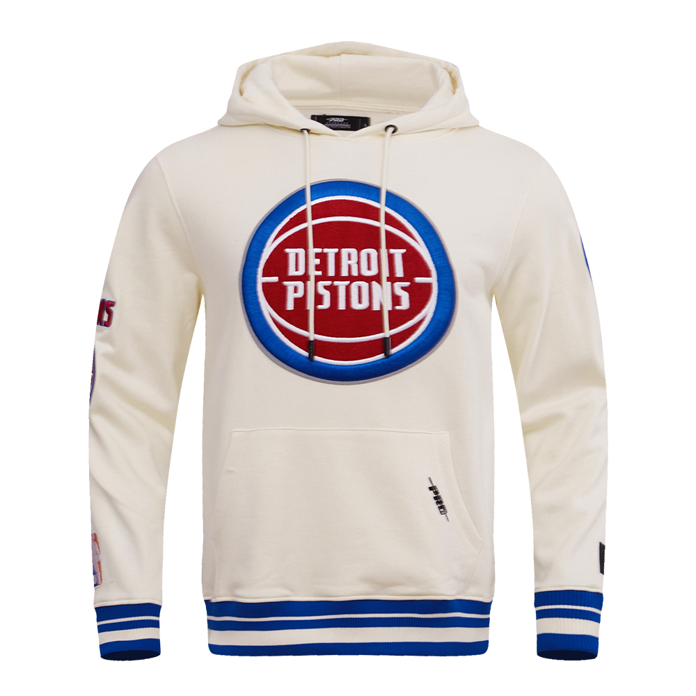 SUDADERA CON GORRO NBA DETROIT PISTONS RETRO CLASSICS