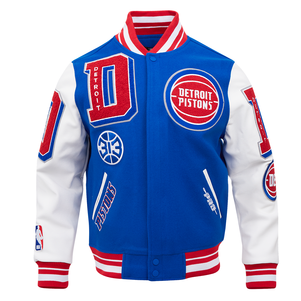 CHAMARRA UNIVERSITARIA NBA DETROIT PISTONS MASH UP