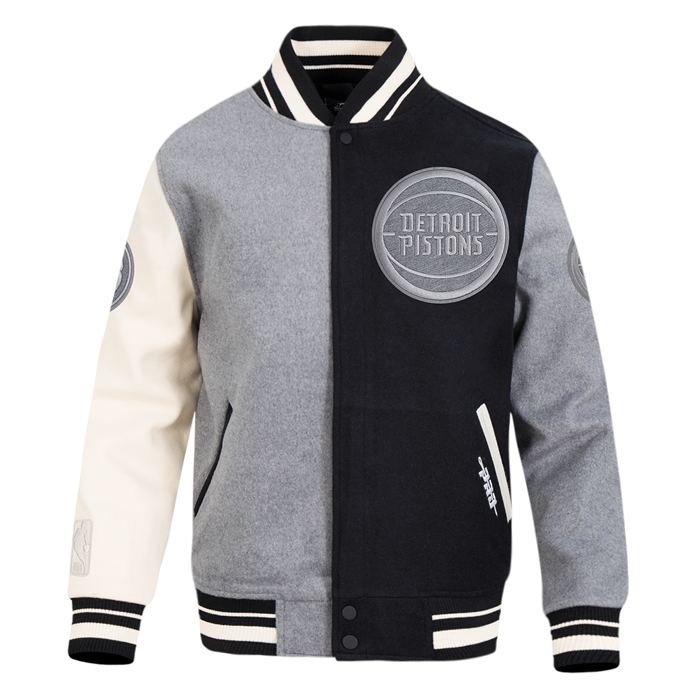 CHAMARRA UNIVERSITARIA NBA DETROIT PISTONS REVERSE FRENCH TERRY