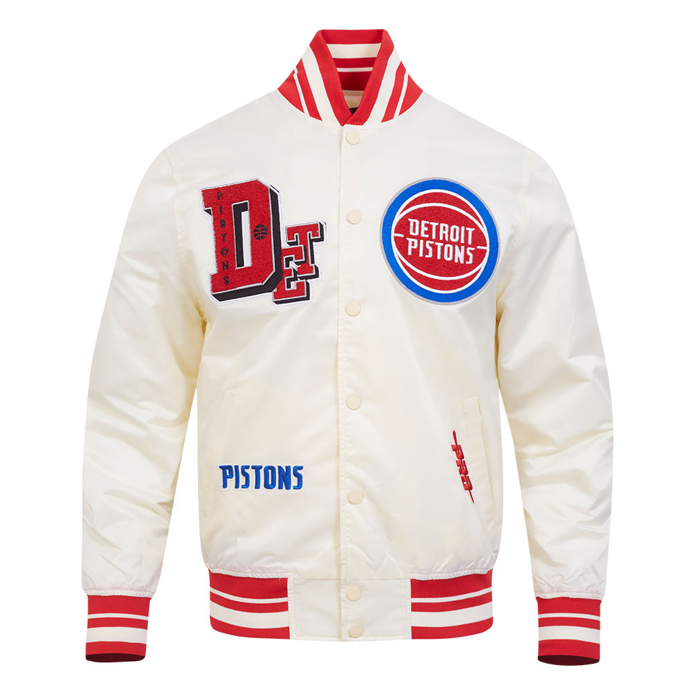 CHAMARRA DE SATIN NBA DETROIT PISTONS BEST OF