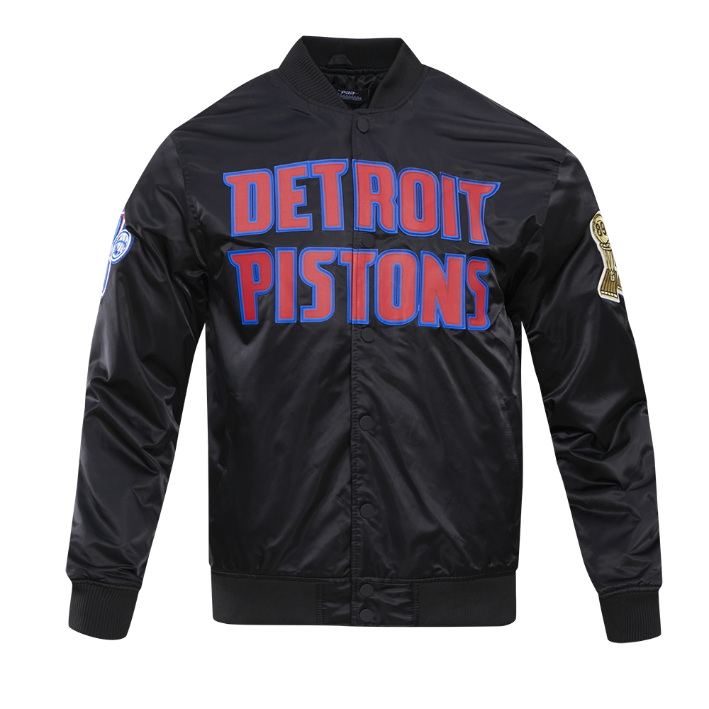 CHAMARRA DE SATÍN NBA DETROIT PISTONS CLASSIC SATIN