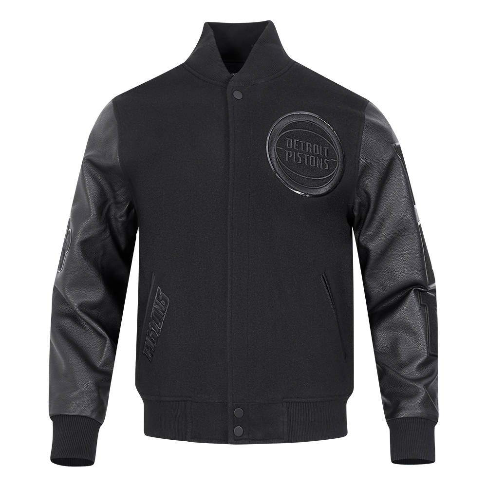 CHAMARRA UNIVERSITARIA NBA DETROIT PISTONS CLASSIC 3BK