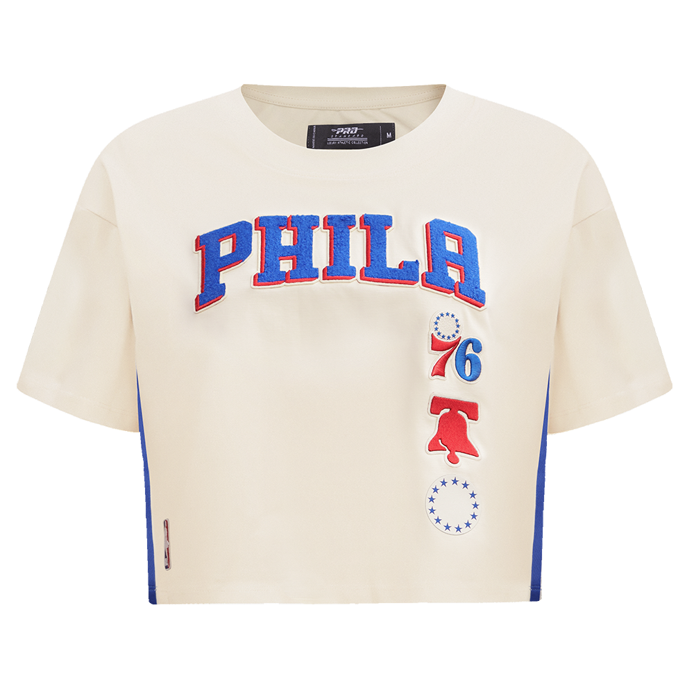 PLAYERA CROP NBA DETROIT PISTONS RETRO CLASSICS PARA MUJER