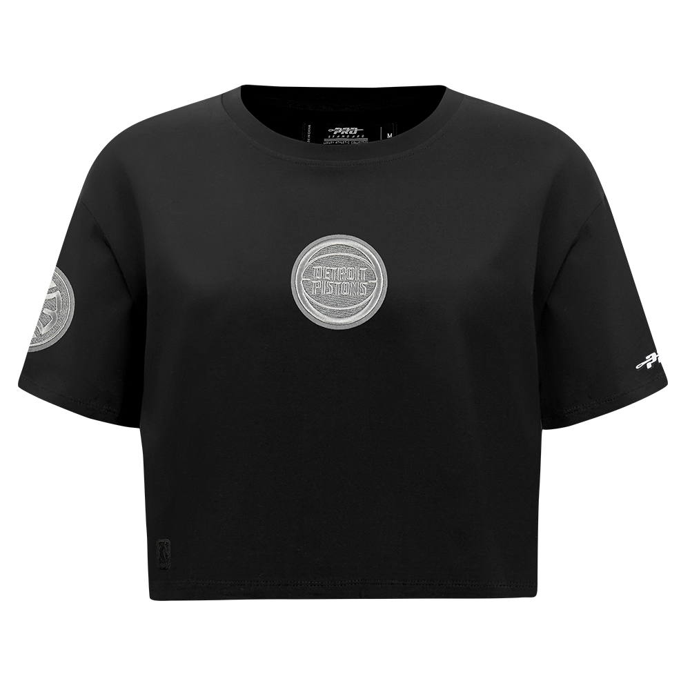 PLAYERA CROP NBA DETROIT PISTONS REVERSE FRENCH TERRY PARA MUJER