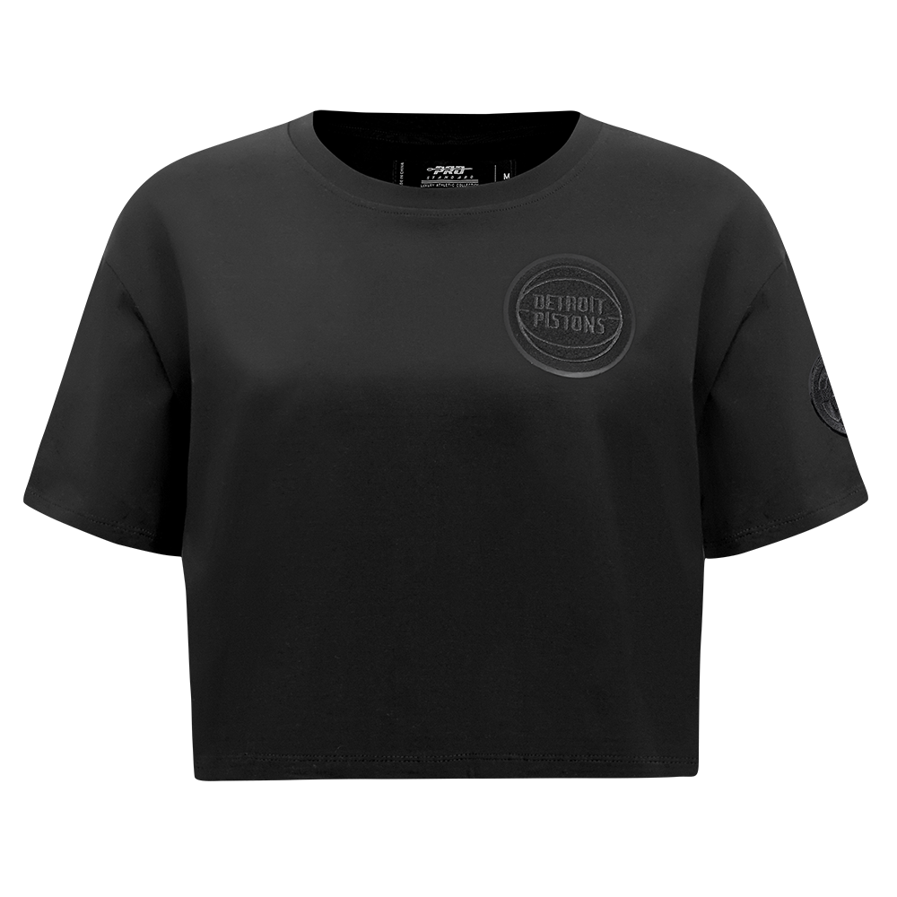PLAYERA CROP NBA DETROIT PISTONS CLASSIC 3BK PARA MUJER