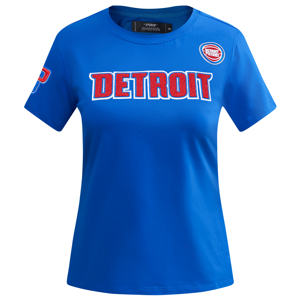 PLAYERA NBA DETROIT PISTONS CLASSIC ESSENTIALS PARA MUJER