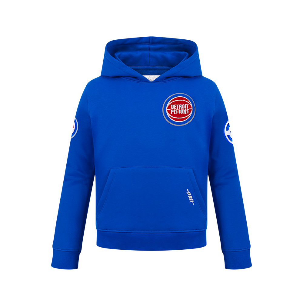 SUDADERA CON GORRO NBA DETROIT PISTONS CLASSIC CHENILLE PARA NIÑO JUNIOR