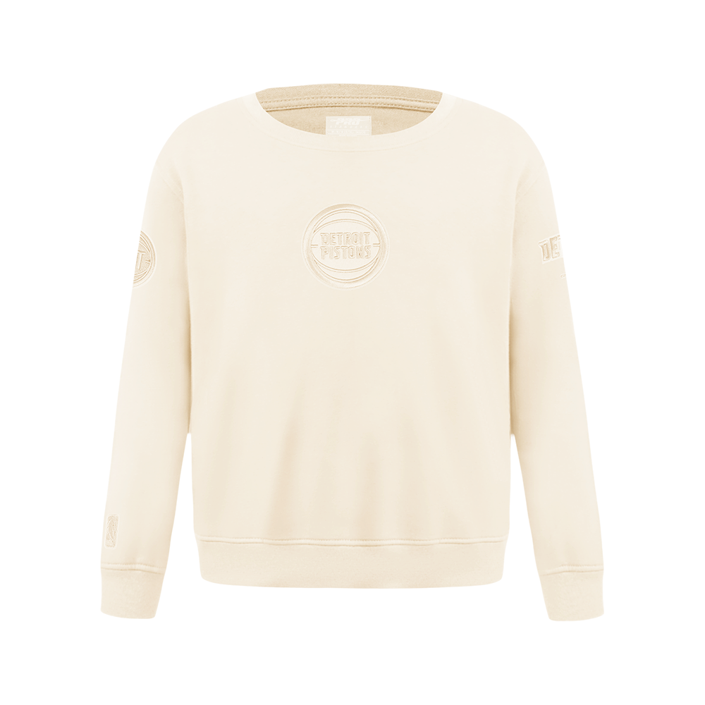 SUDADERA DE CUELLO REDONDO NBA DETROIT PISTONS NEUTRAL PARA NIÑO JUNIOR