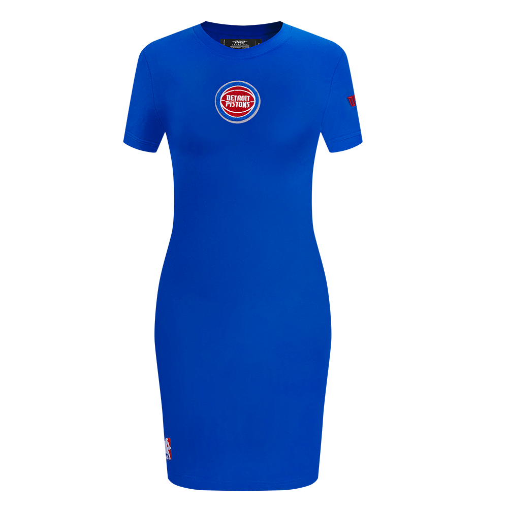 VESTIDO NBA DETROIT PISTONS CLASSIC CHENILLE PARA MUJER