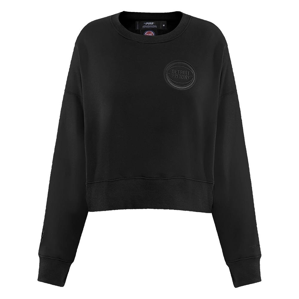 SUDADERA DE CUELLO REDONDO NBA DETROIT PISTONS NEUTRAL PARA MUJER