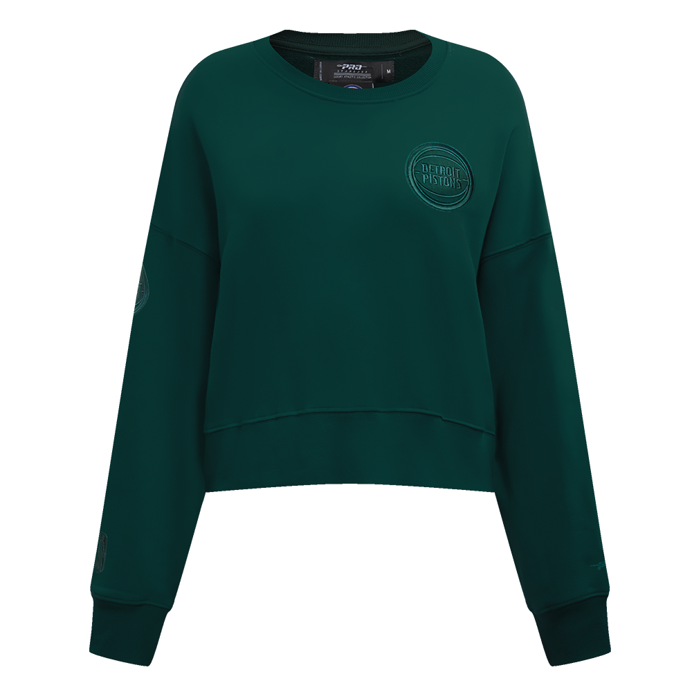 SUDADERA DE CUELLO REDONDO NBA DETROIT PISTONS NEUTRAL PARA MUJER