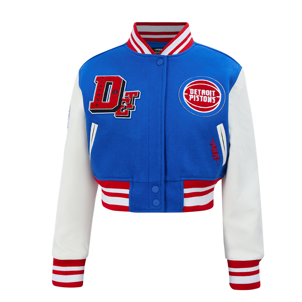 CHAMARRA UNIVERSITARIA NBA DETROIT PISTONS BEST OF PARA MUJER