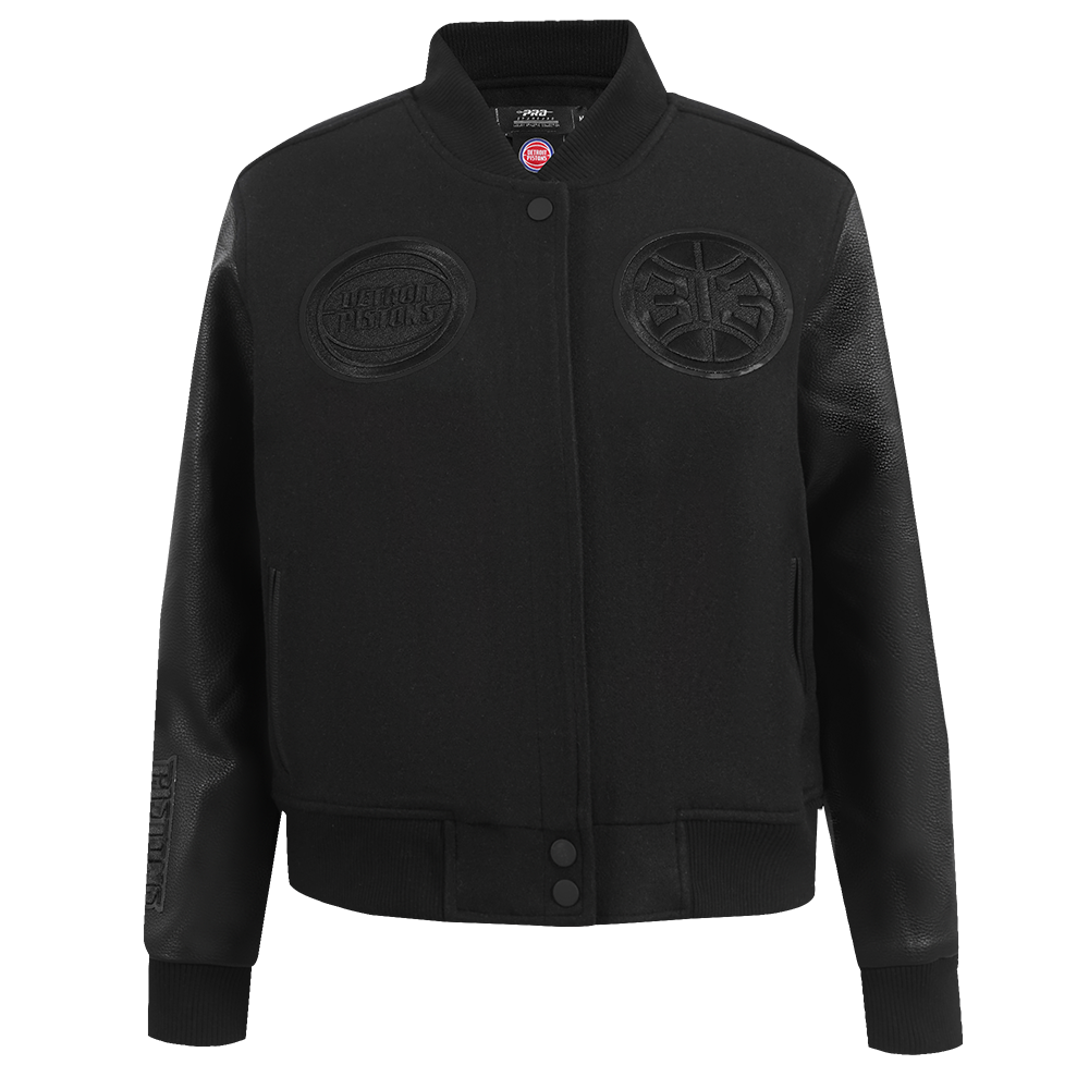 CHAMARRA UNIVERSITARIA NBA DETROIT PISTONS CLASSIC 3BK PARA MUJER