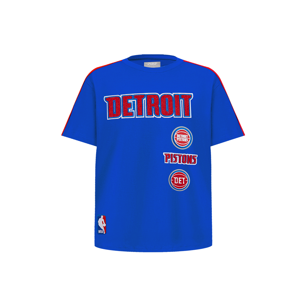 PLAYERA NBA DETROIT PISTONS RETRO CLASSICS PARA NIÑO