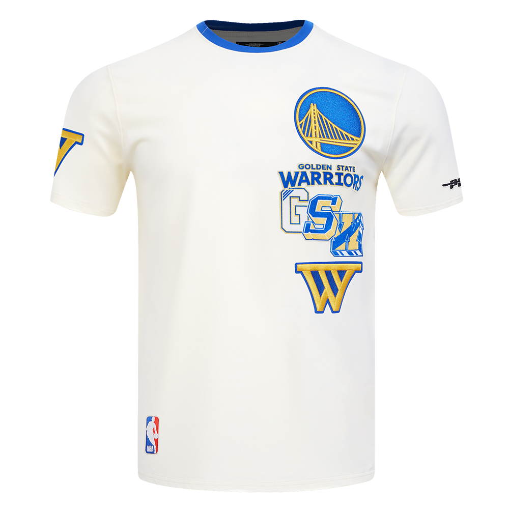 PLAYERA NBA GOLDEN STATE WARRIORS RETRO CASCADE