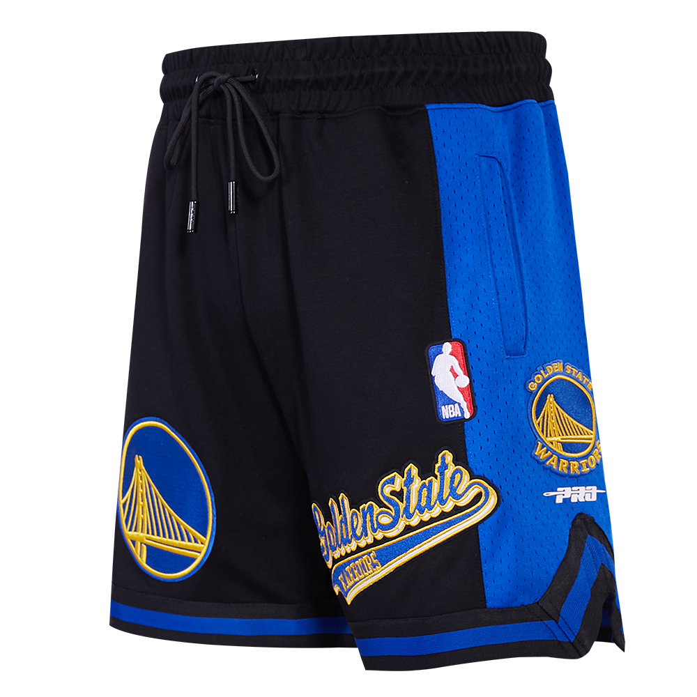 SHORTS DE BASKETBALL NBA GOLDEN STATE WARRIORS SCRIPT TAIL