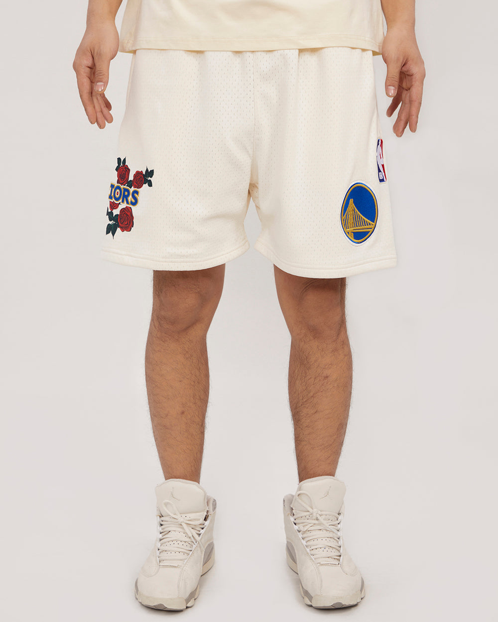 SHORTS DE MALLA NBA GOLDEN STATE WARRIORS ROSES
