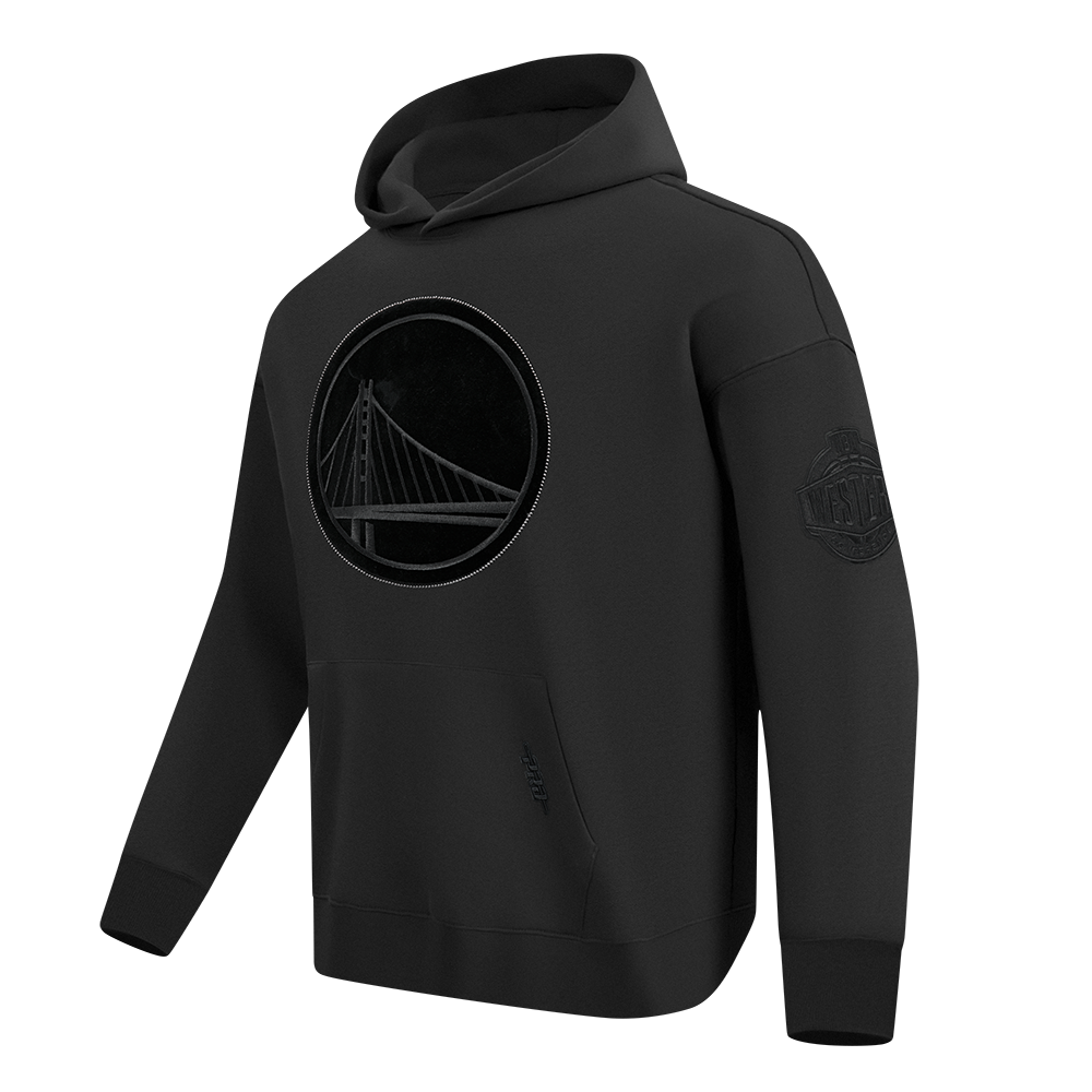 SUDADERA CON GORRO NBA GOLDEN STATE WARRIORS BLACKOUT