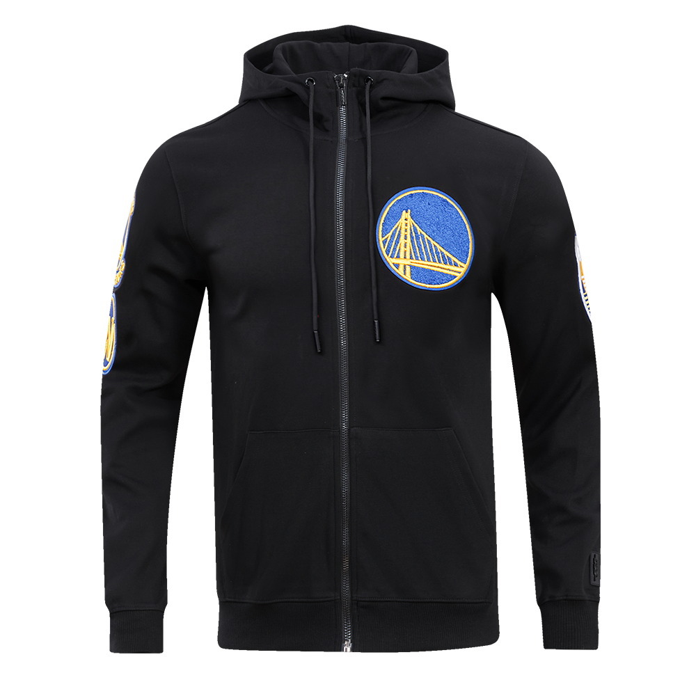 SUDADERA CON CIERRE NBA GOLDEN STATE WARRIORS CLASSIC CHENILLE