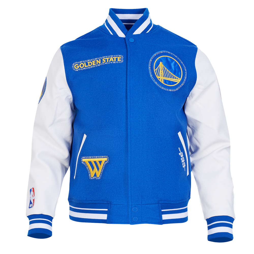 CHAMARRA UNIVERSITARIA NBA GOLDEN STATE WARRIORS DIY PICK STITCH