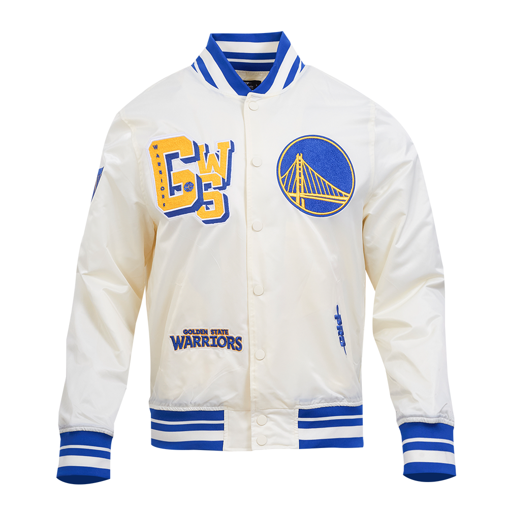 CHAMARRA DE SATIN NBA GOLDEN STATE WARRIORS BEST OF