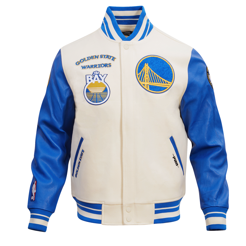 CHAMARRA UNIVERSITARIA NBA GOLDEN STATE WARRIORS RETRO CLASSICS