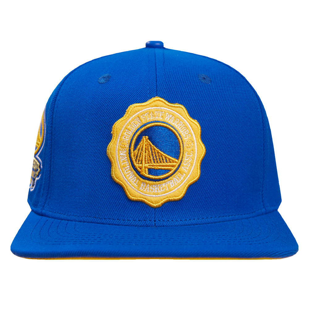 GORRA SNAPBACK NBA GOLDEN STATE WARRIORS CREST EMBLEM