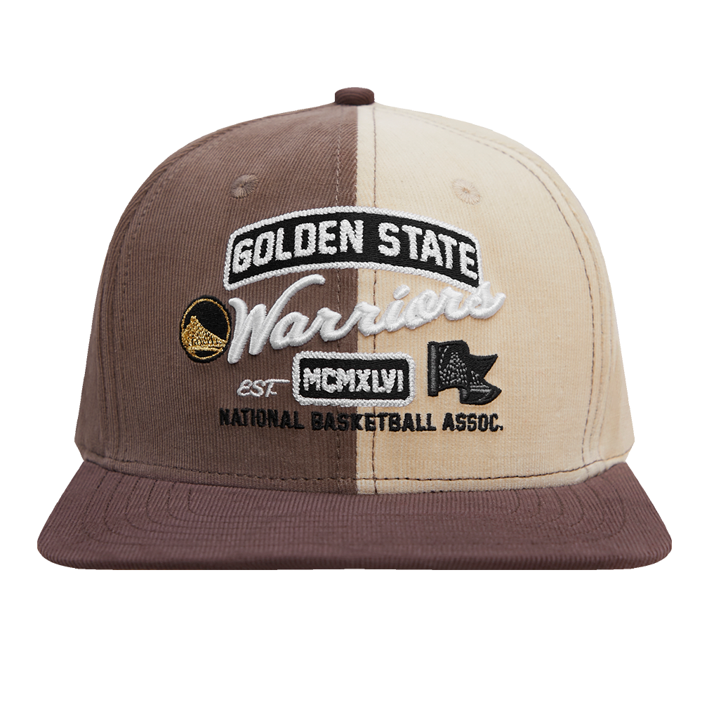 GORRA SNAPBACK NBA GOLDEN STATE WARRIORS CORDUROY