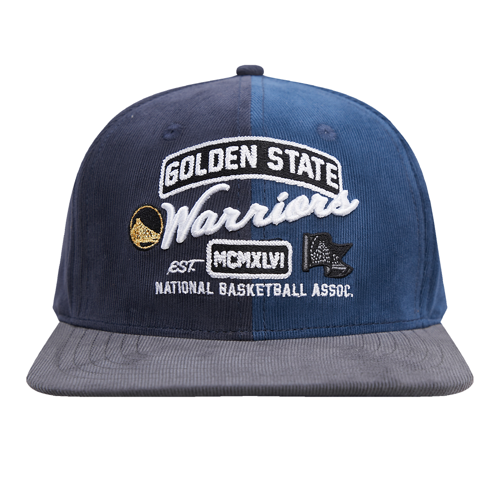 GORRA SNAPBACK NBA GOLDEN STATE WARRIORS CORDUROY