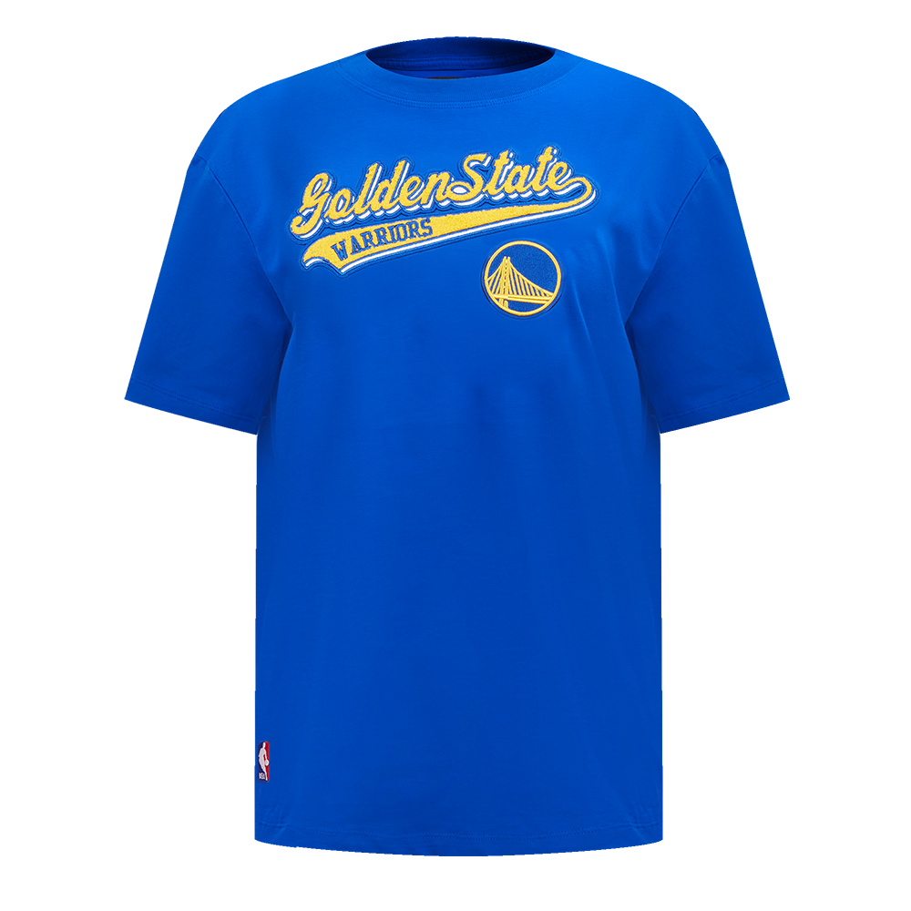 PLAYERA BOYFRIEND NBA GOLDEN STATE WARRIORS SCRIPT TAIL PARA MUJER