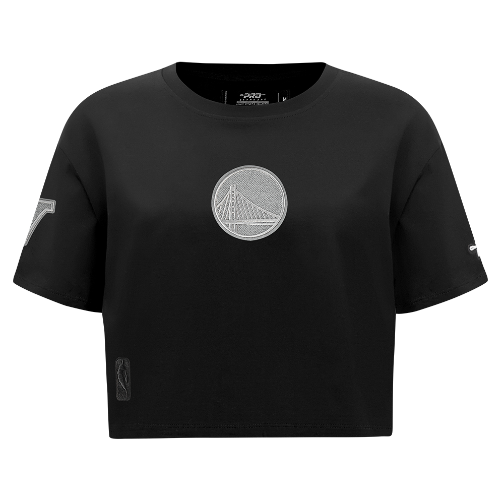 PLAYERA CROP NBA GOLDEN STATE WARRIORS REVERSE FRENCH TERRY PARA MUJER