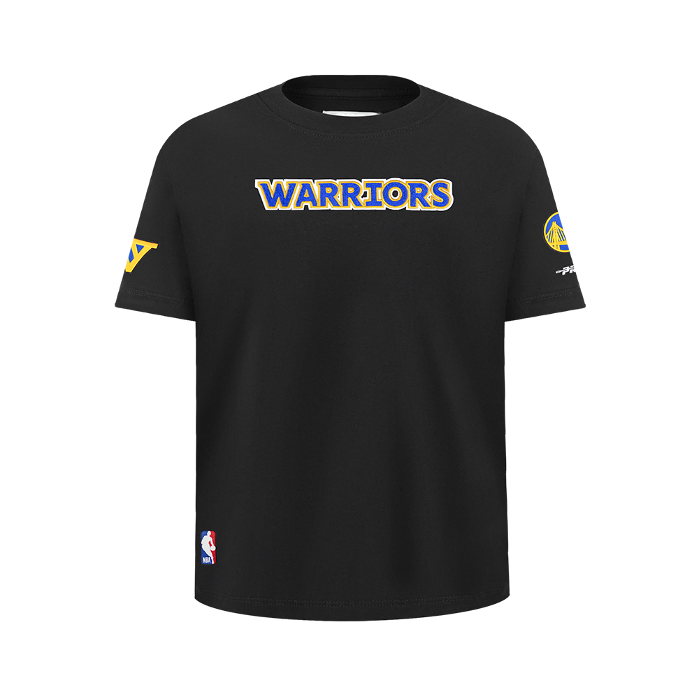 PLAYERA NBA GOLDEN STATE WARRIORS CLASSIC CHENILLE PARA NIÑO JUNIOR