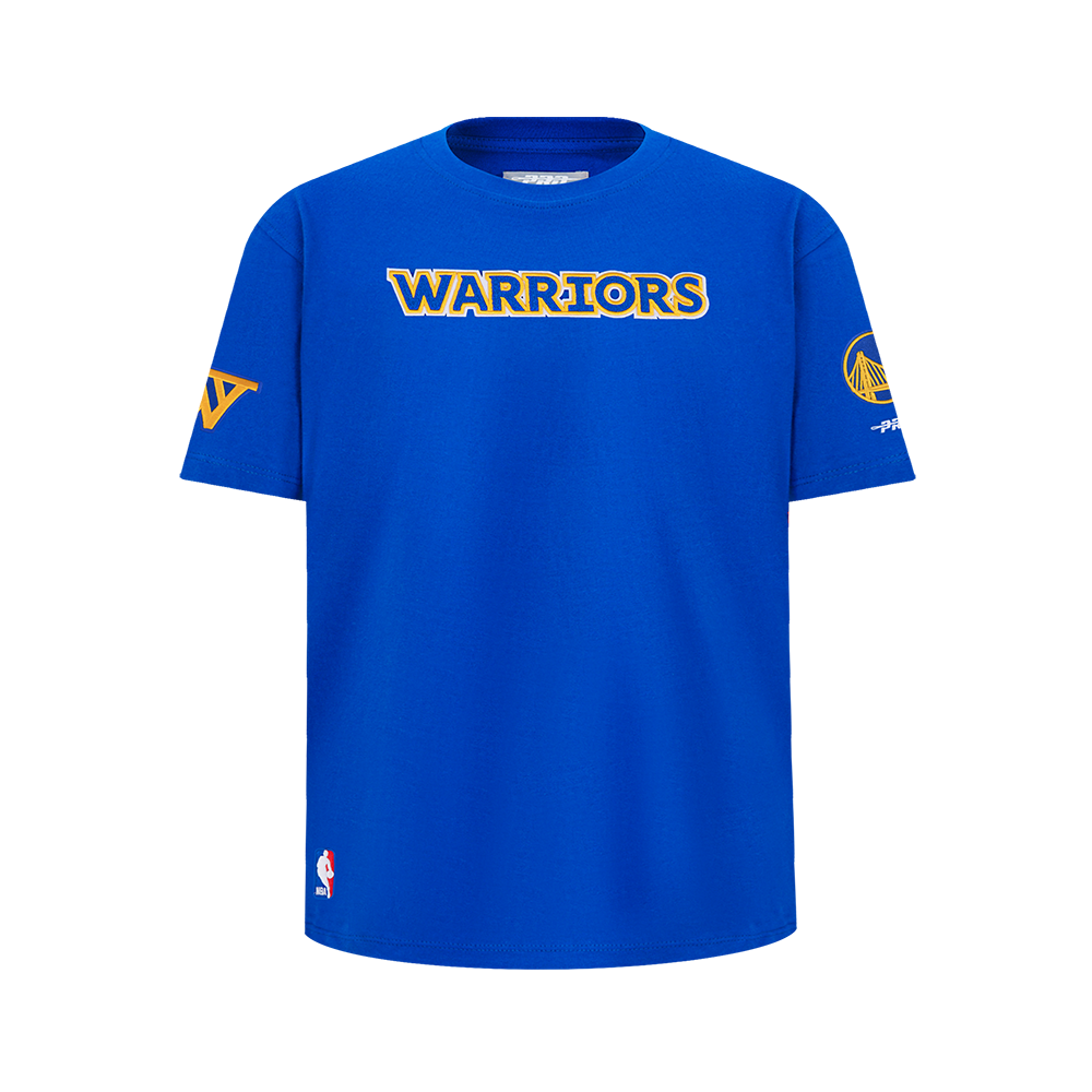 PLAYERA NBA GOLDEN STATE WARRIORS CLASSIC CHENILLE PARA NIÑO JUNIOR