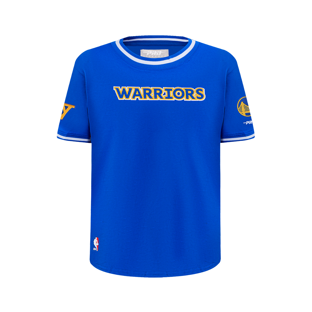 PLAYERA NBA GOLDEN STATE WARRIORS CLASSIC CHENILLE PARA NIÑO JUNIOR