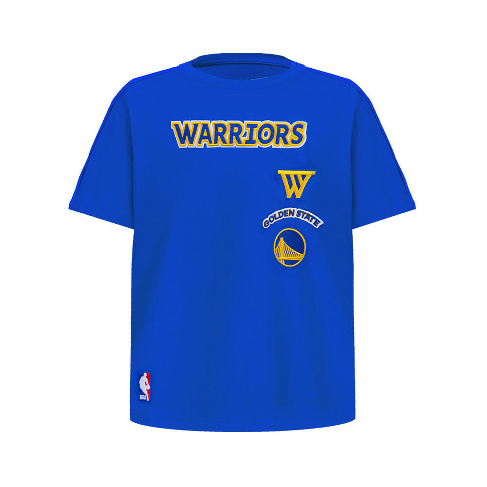 PLAYERA NBA GOLDEN STATE WARRIORS RETRO CLASSICS PARA NIÑO JUNIOR