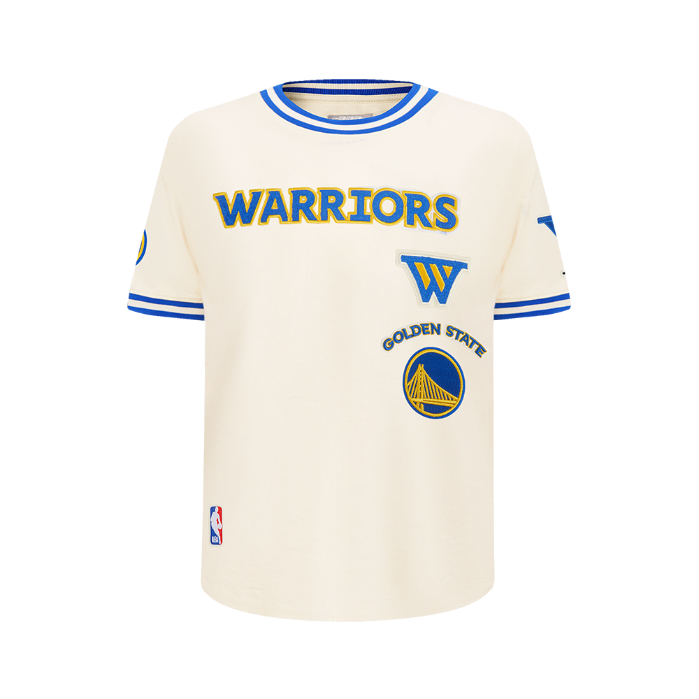 PLAYERA NBA GOLDEN STATE WARRIORS RETRO CLASSICS PARA NIÑO JUNIOR