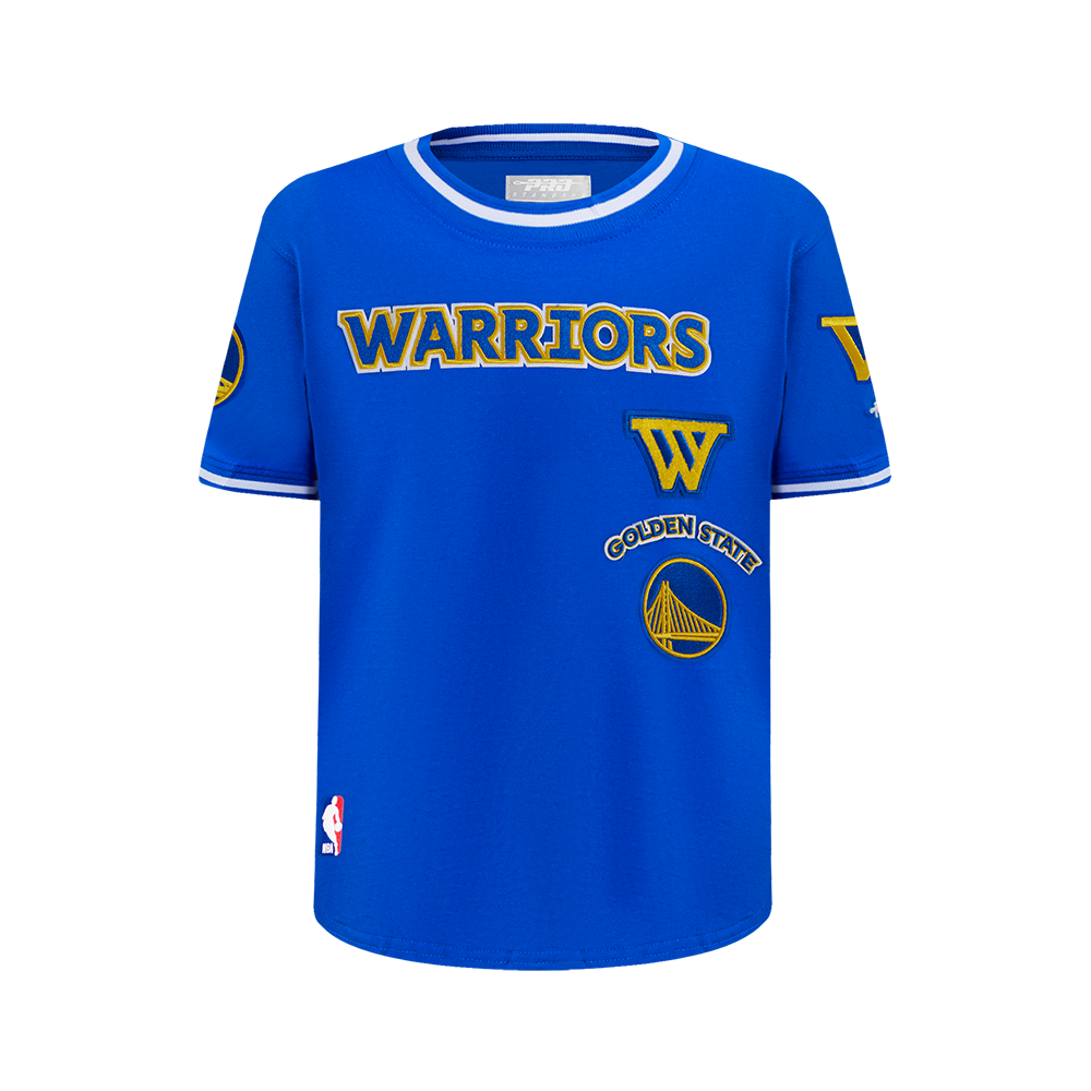 PLAYERA NBA GOLDEN STATE WARRIORS RETRO CLASSICS PARA NIÑO JUNIOR